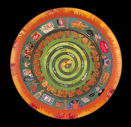Hope / Doubt Mandala Tray